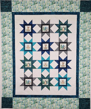 Load image into Gallery viewer, 'Criss-Cross Stars' Quilt Pattern