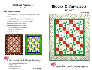 'Blocks & Pinwheels' Quilt Pattern