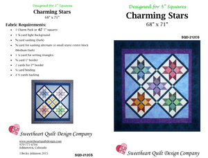 'Charming Stars' Quilt Pattern