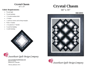 'Crystal Chasm' Quilt Pattern