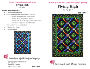 'Flying High' Quilt Pattern