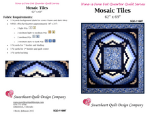 Load image into Gallery viewer, &#39;Mosaic Tiles&#39; Quilt Pattern
