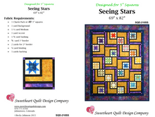 Load image into Gallery viewer, 'Seeing Stars' Quilt Kit