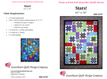Load image into Gallery viewer, &#39;Stars!&#39; Quilt Kit