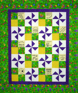 'Blocks & Pinwheels' Quilt Pattern