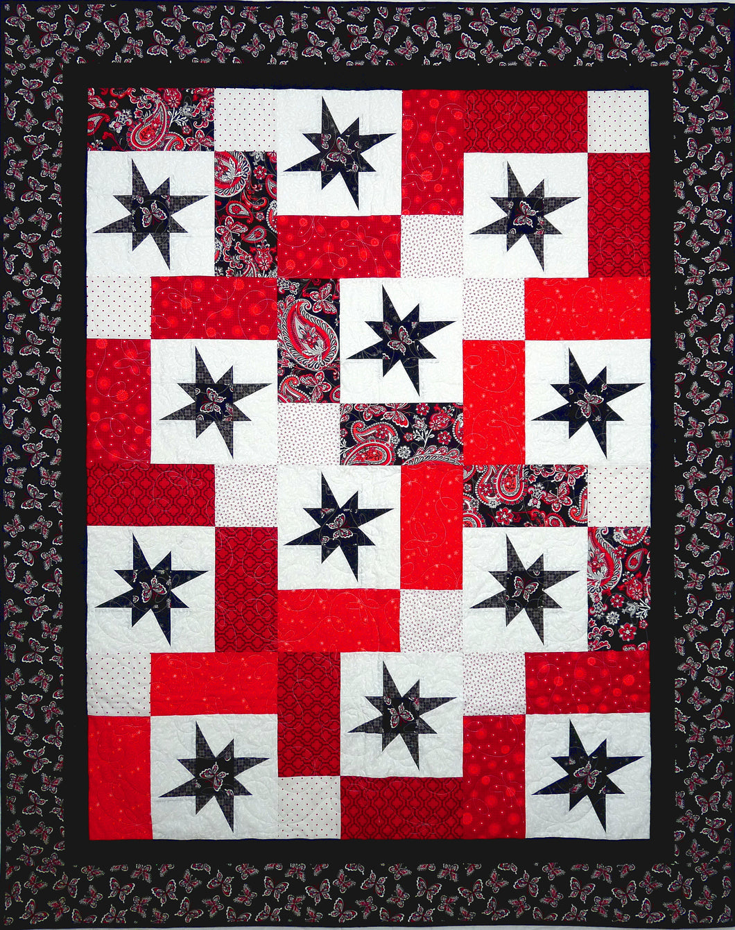 'Electric Stars' Quilt Pattern