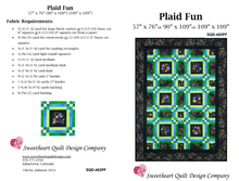 Load image into Gallery viewer, &#39;Plaid Fun&#39; Quilt Pattern