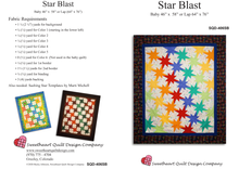 Load image into Gallery viewer, &#39;Star Blast&#39; Quilt Pattern